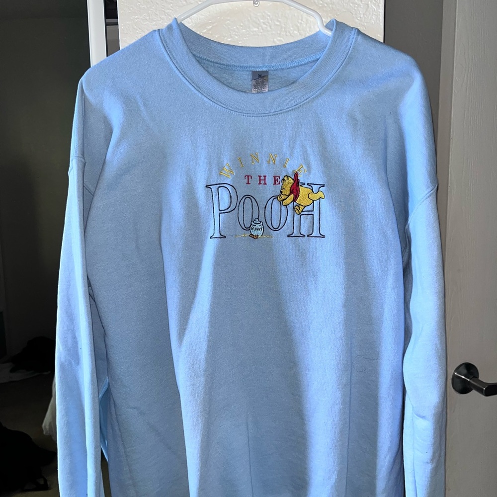 Winnie the Pooh Embroidered Crewneck